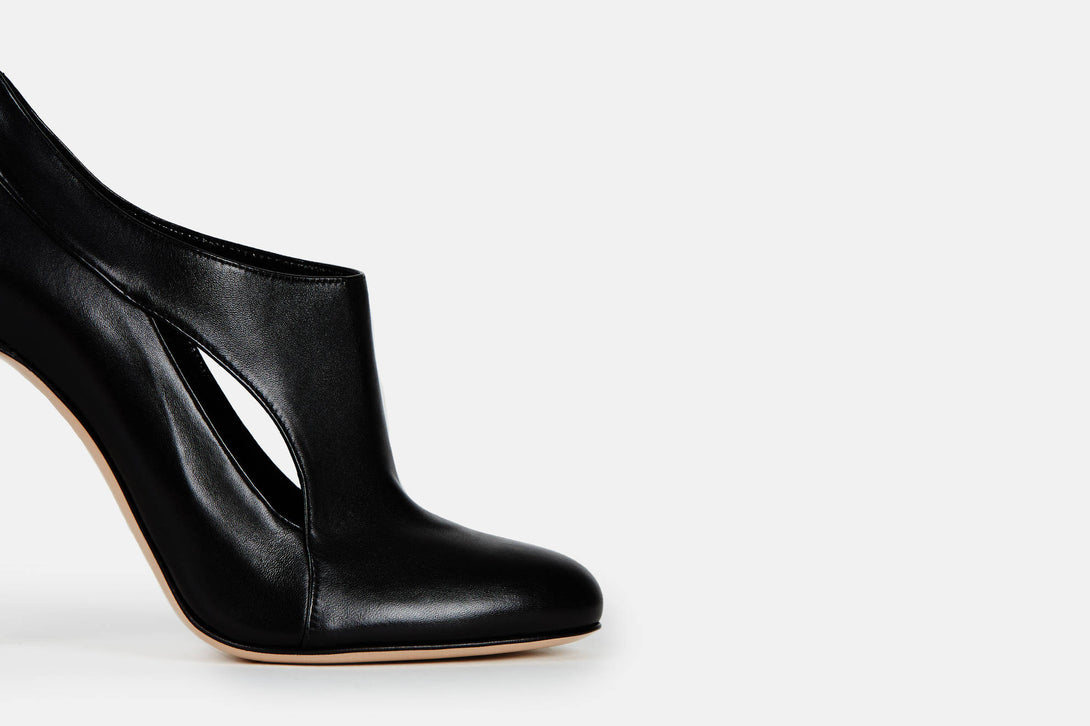 Cut Out Bootie - Black – The Line