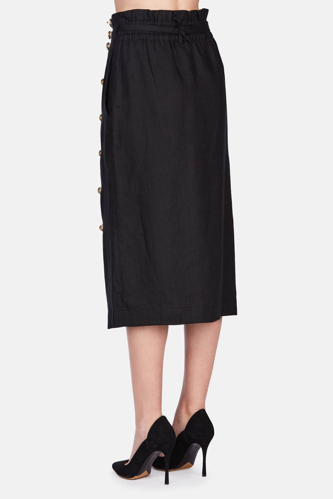 Hiroki Skirt - Black – The Line