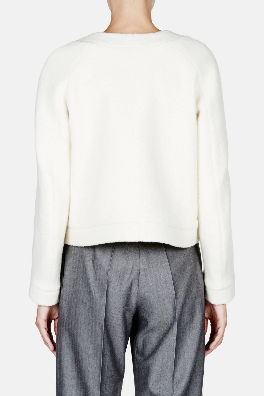 Boucle Sweater - Ivory – The Line