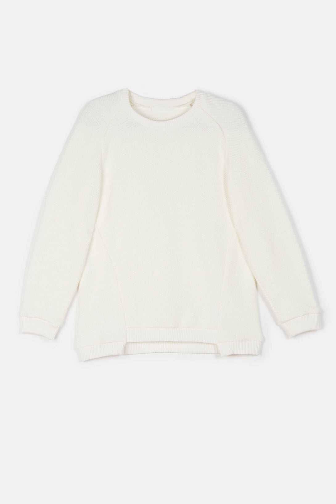 Oversized Sweatshirt - White – The Line