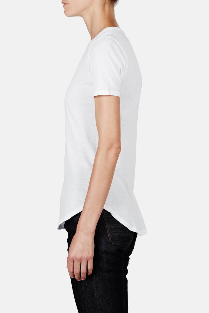 Crewneck Tee - White – The Line