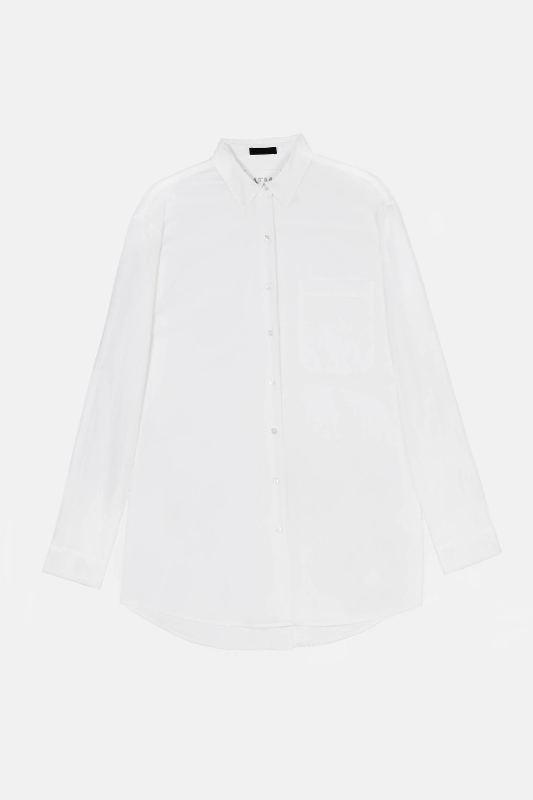 Classic Boyfriend Shirt - White – The Line