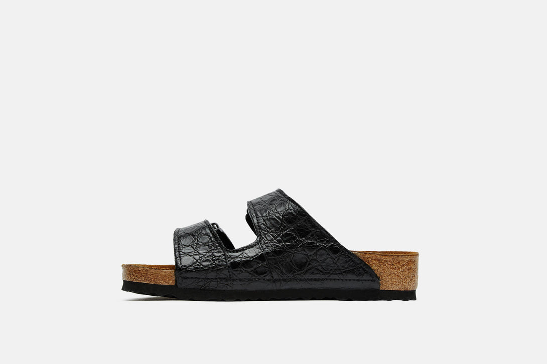 birkenstock arizona crocodile