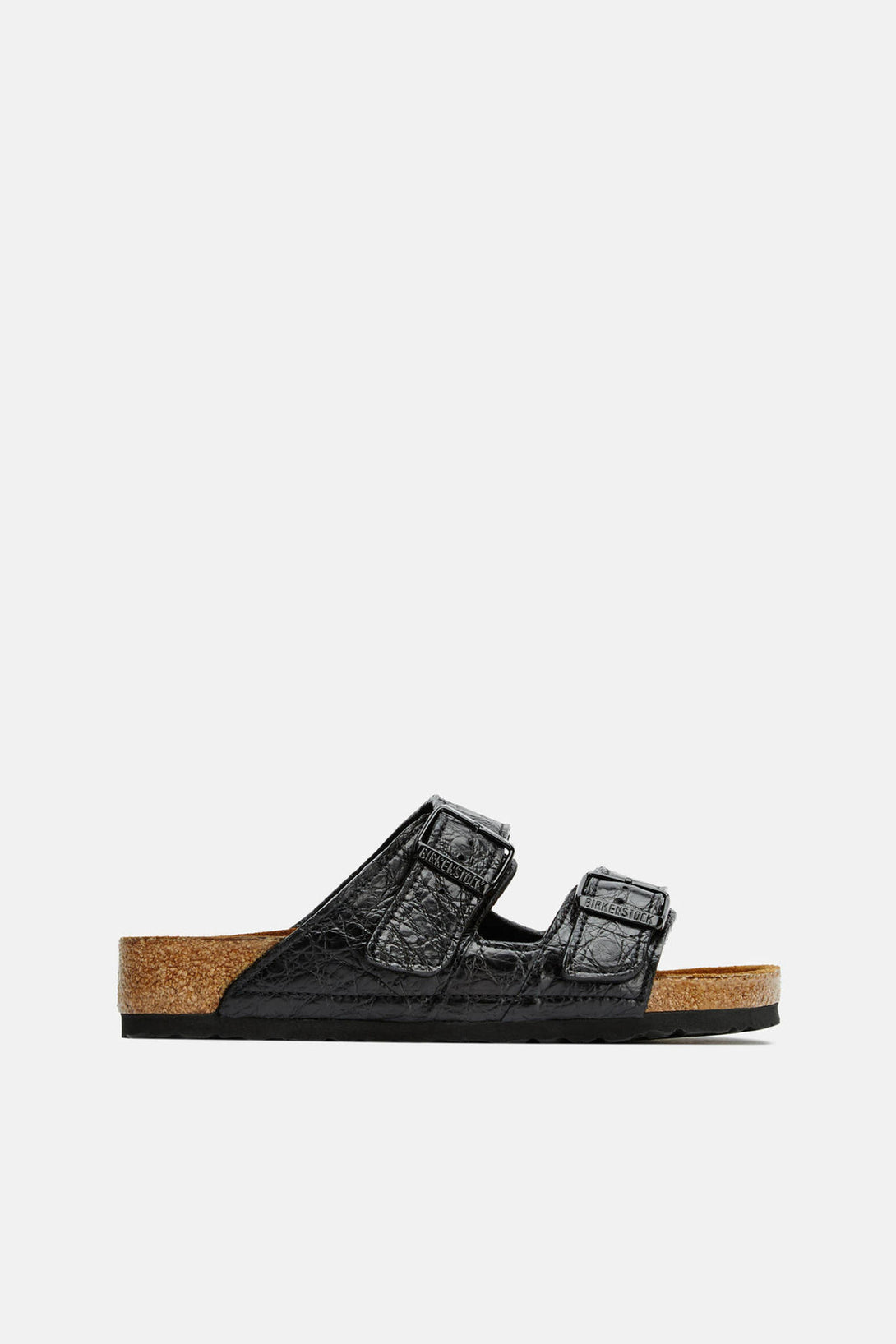 matte black birkenstocks