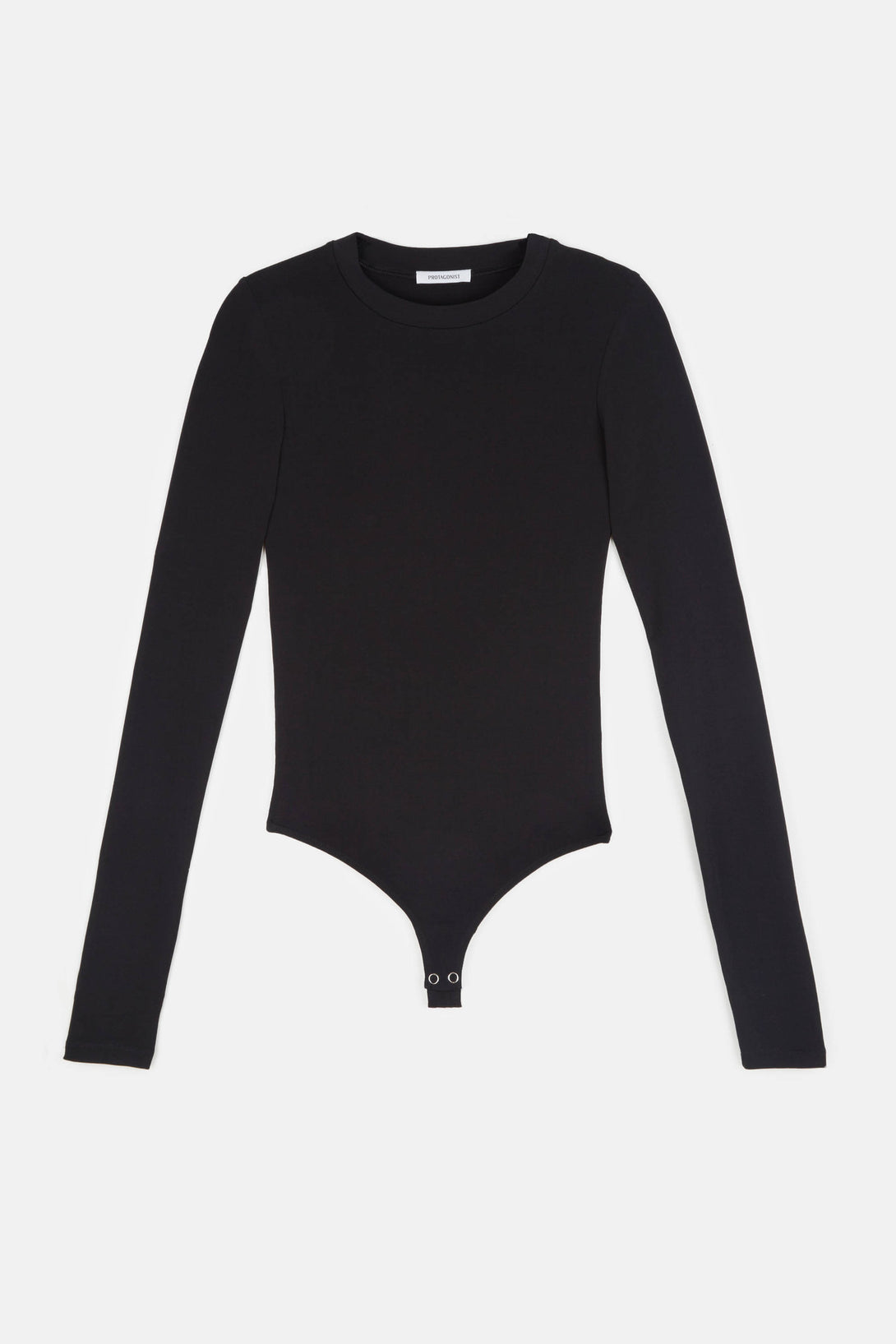 Bodysuit 02 Extended Sleeve Bodysuit - Very Black – The Line