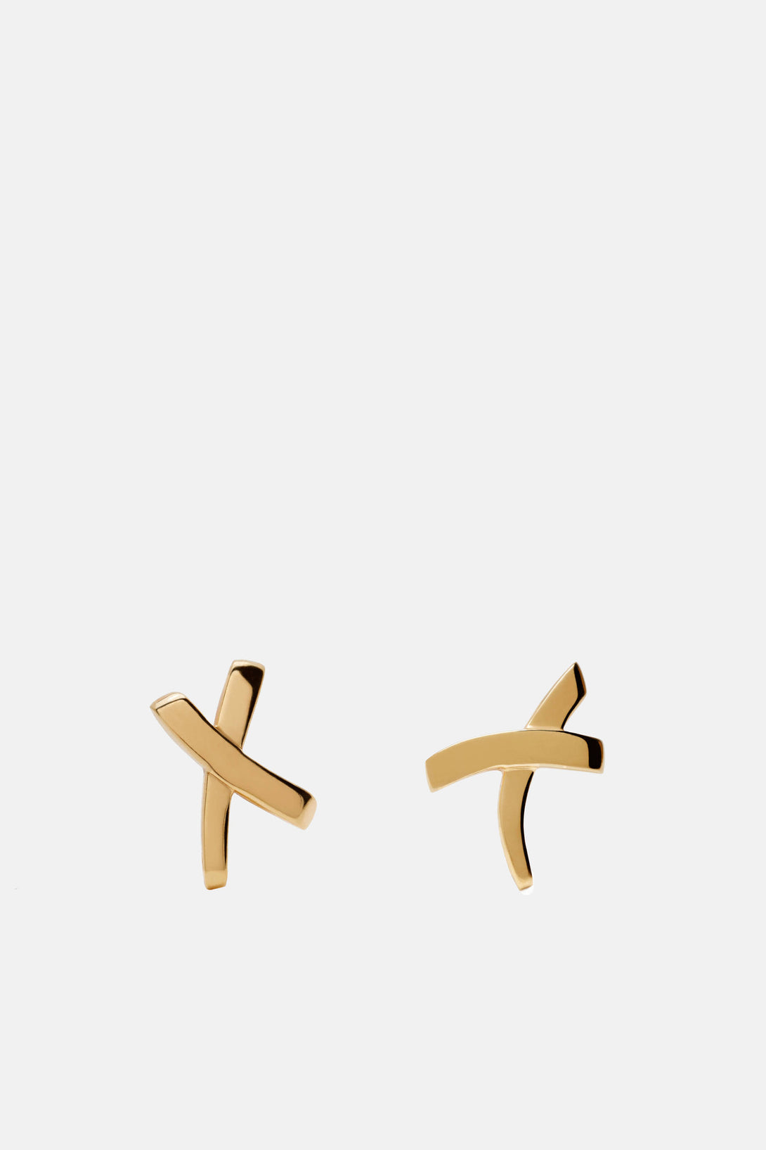 Co. Gold X Earrings by Paloma Picasso 