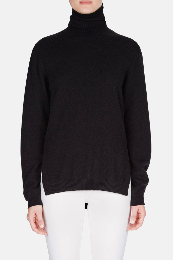 Turtleneck Sweater - Black – The Line