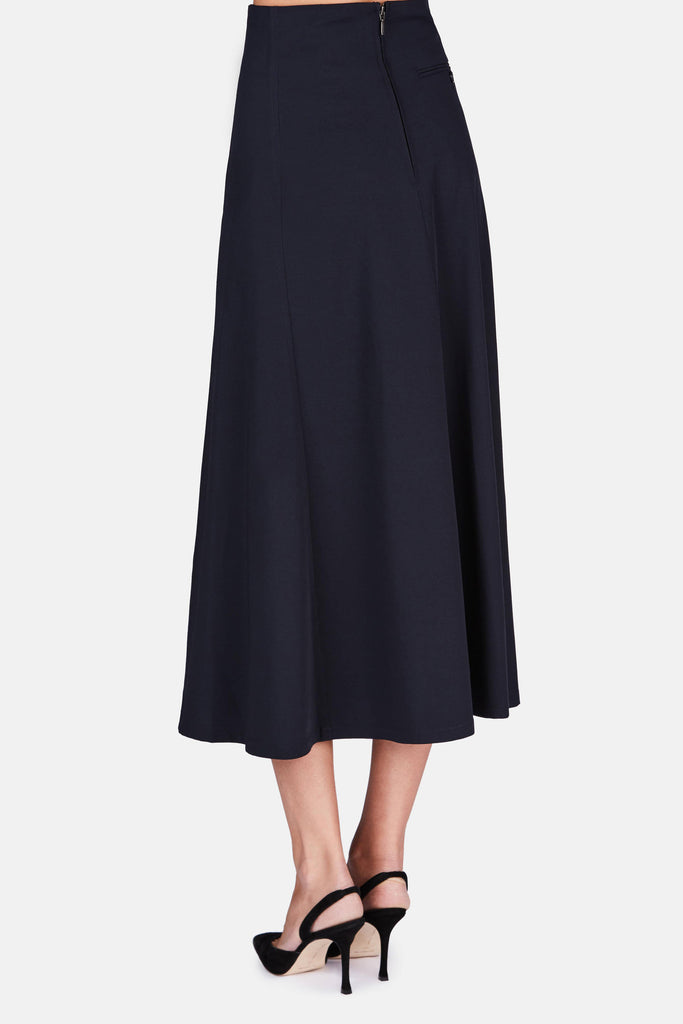 Long Skirt - Midnight Blue – The Line