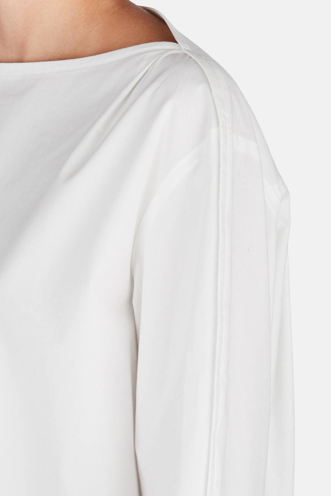 Large-Sleeve Blouse - Chalk – The Line