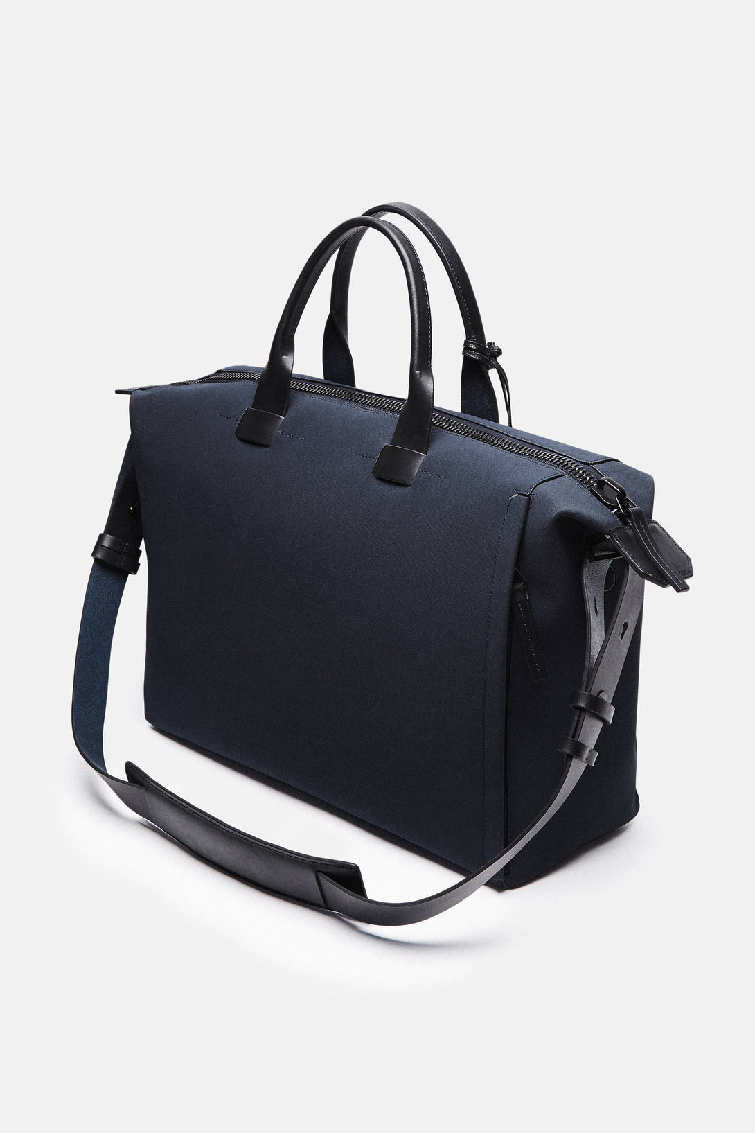 24-Hour Bag - Navy Coated Canvas – The Line