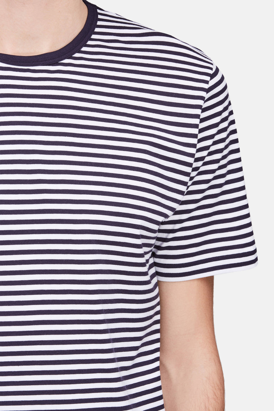 Classic Crew - Navy Stripes – The Line