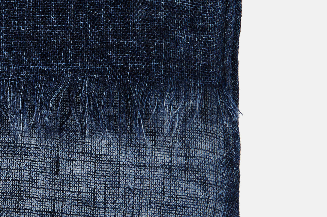 Jeans Unito Stola Scarf 30 x 75 - Dark Indigo – The Line