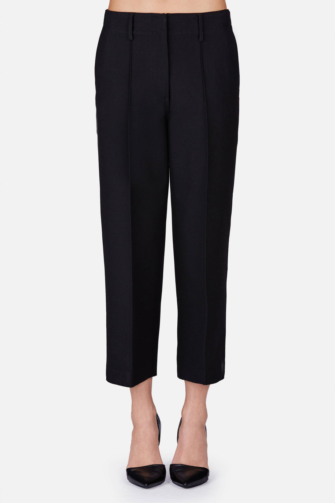 Wool Skater Pant - Black – The Line