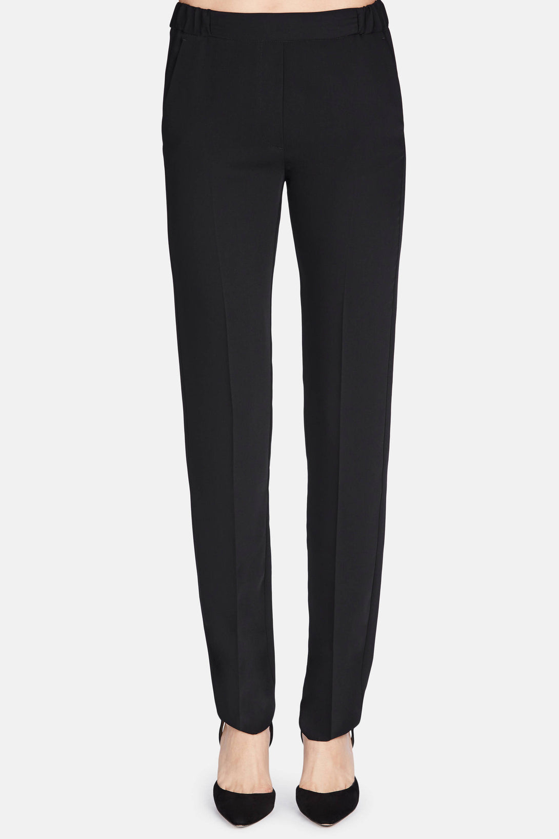 Fluid Slim Trouser - Black – The Line