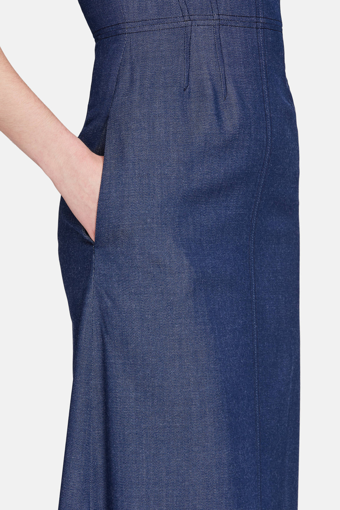 Merga Dress - Denim – The Line