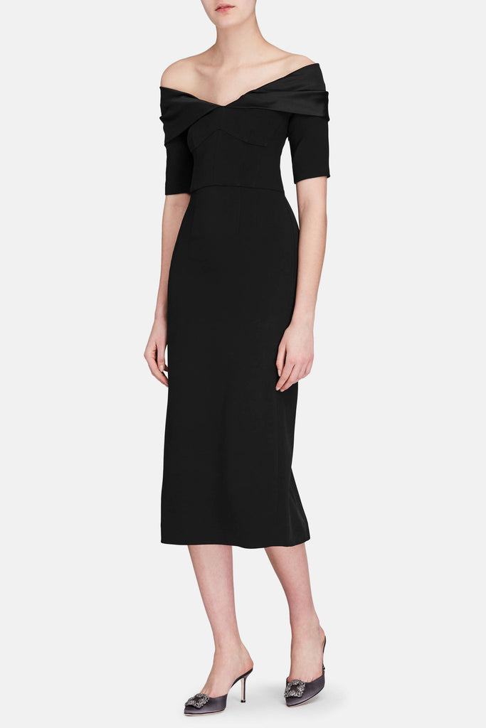 Delilah Dress - Black – The Line