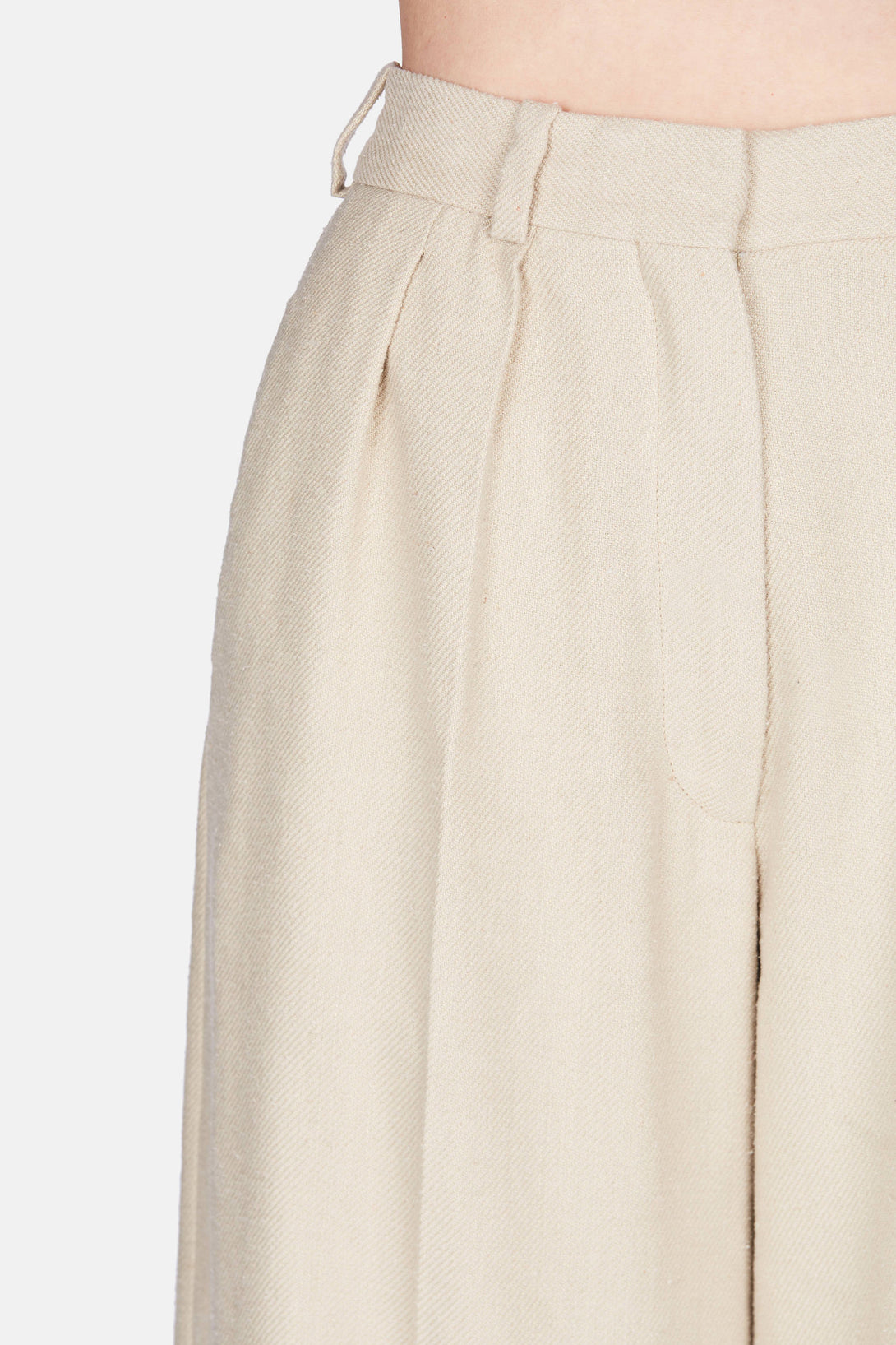 Oxford Bag Pants - Natural – The Line