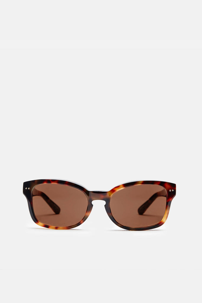 Super Chunky Acetate D-Frame - T-Shell w/Rose Gold Lens – The Line