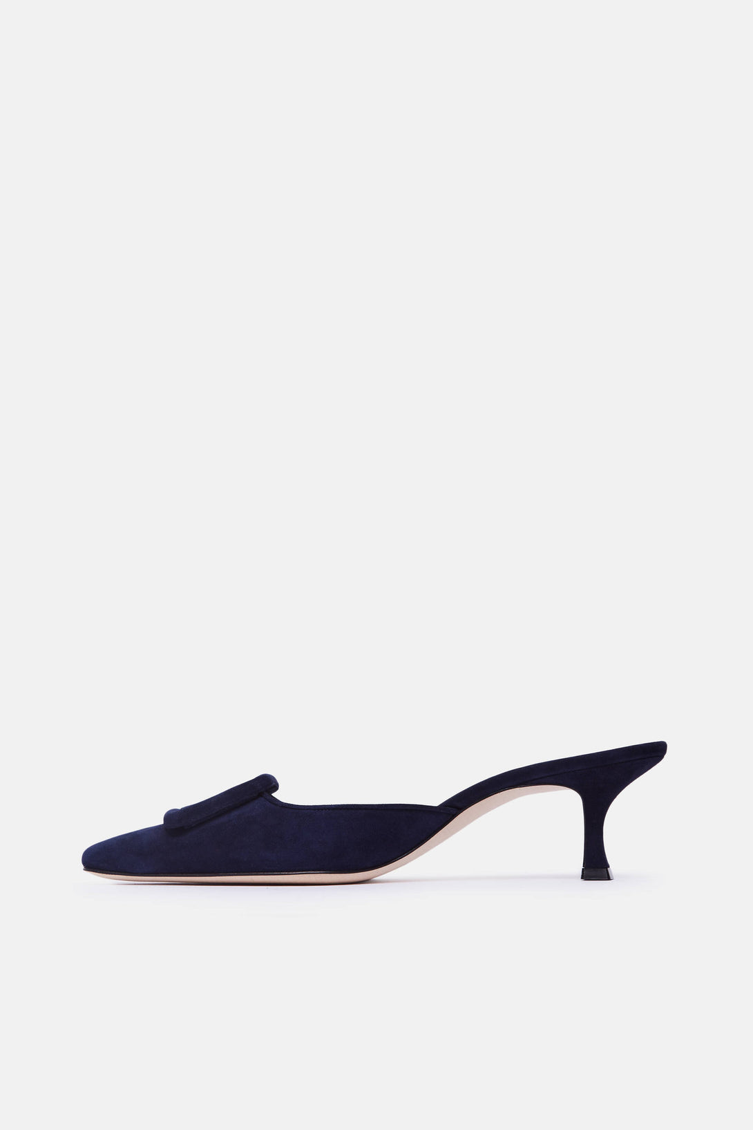 Maysale Mule - Navy Suede – The Line