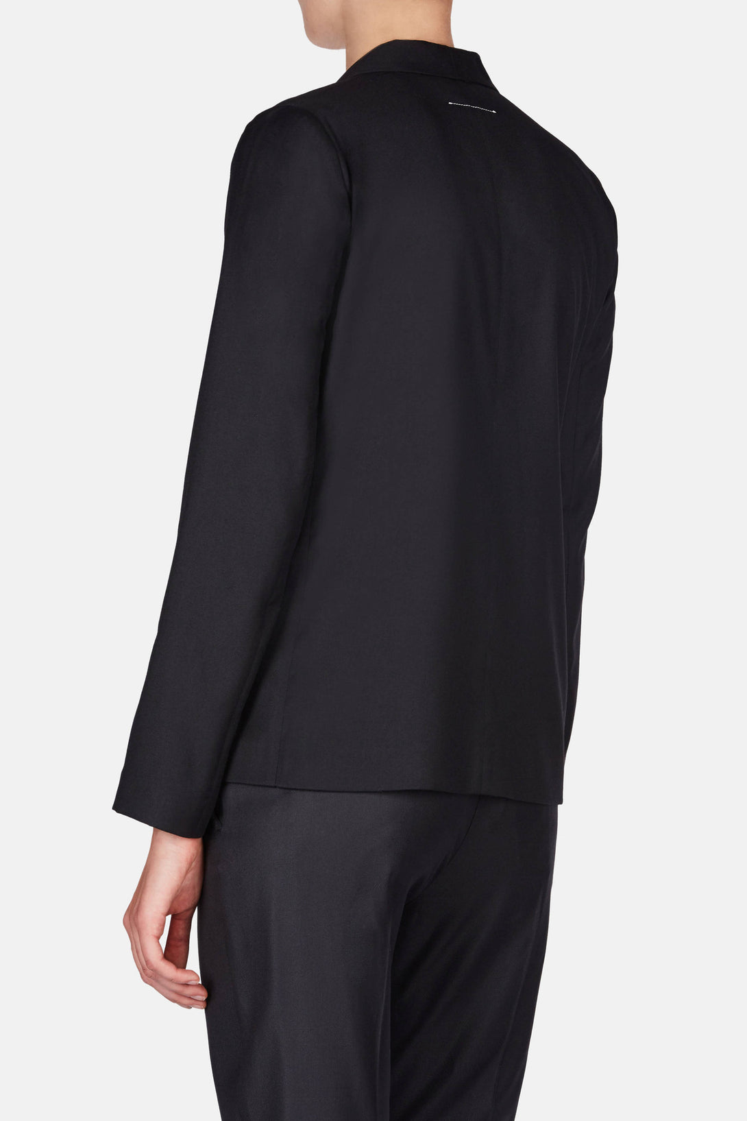 Lapel Blazer - Black – The Line