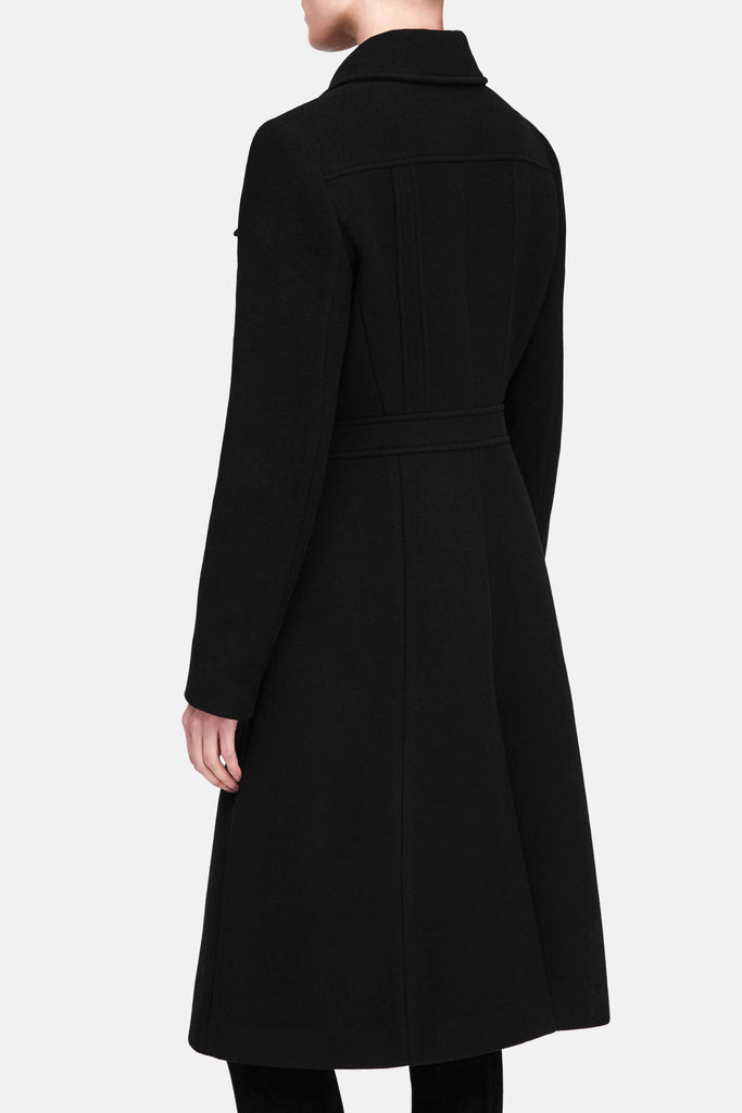 Military Coat - Black – The Line