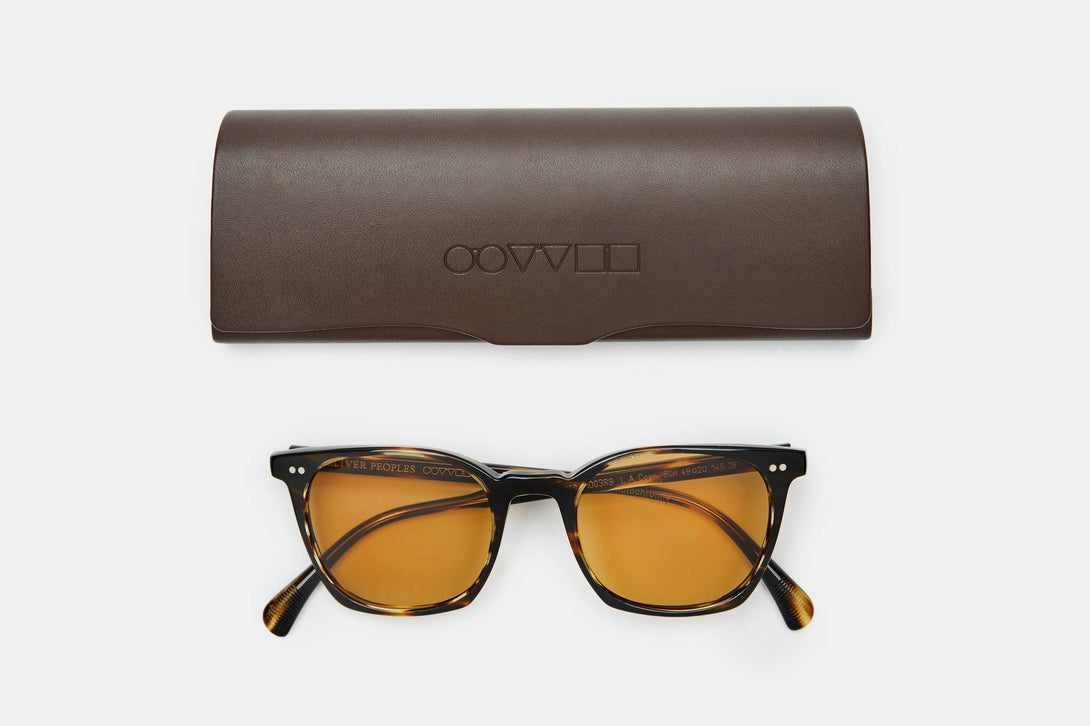 L.A. Coen Sun - Cocobolo with Champagne Photochromic Lens – The Line