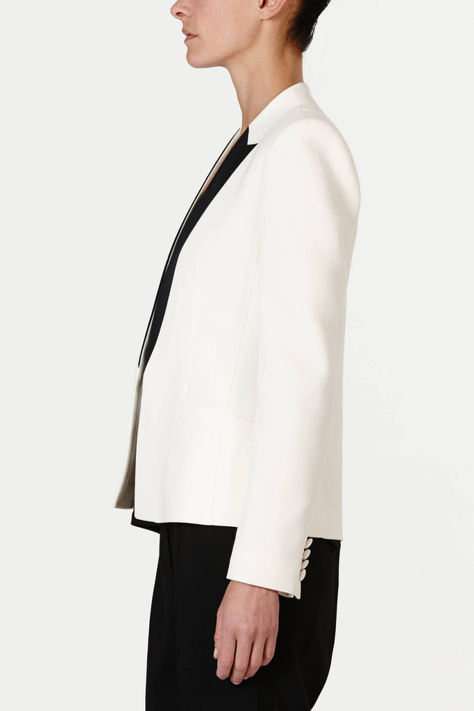 Alcyone Shadow Jacket - Blanc/Marine – The Line