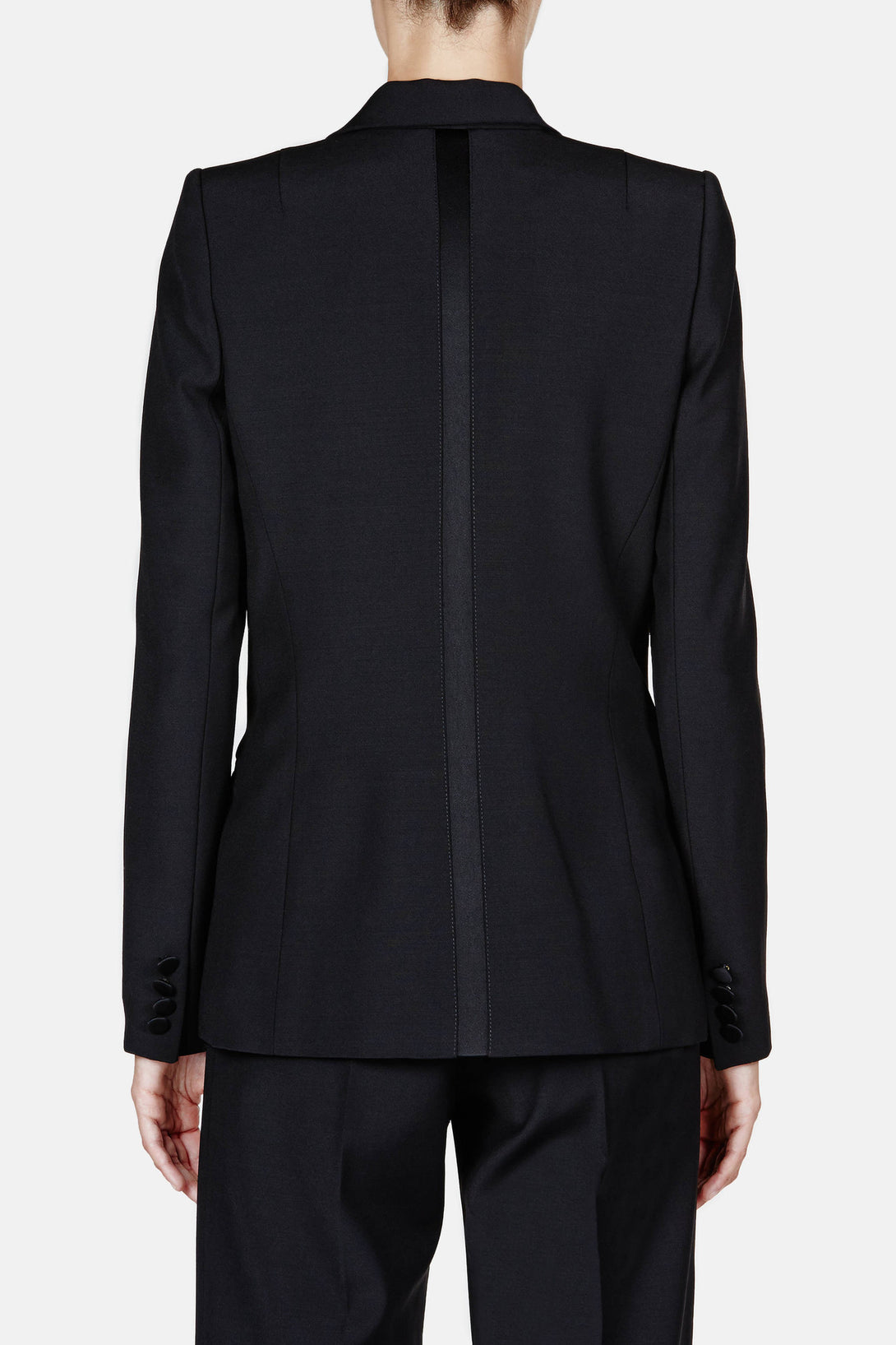 Apollon One Button Jacket - Noir – The Line