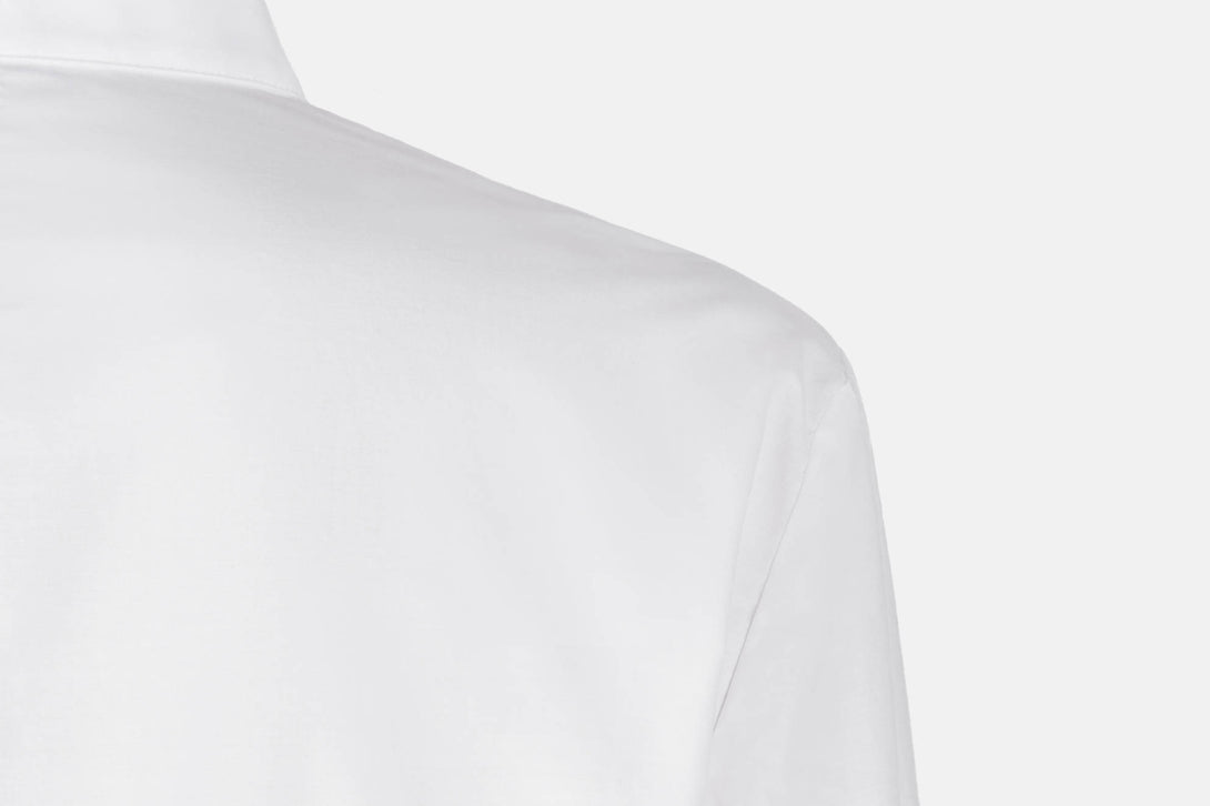 Shirt 20 Collarstand Shirt with Princess Seams - White – The Line