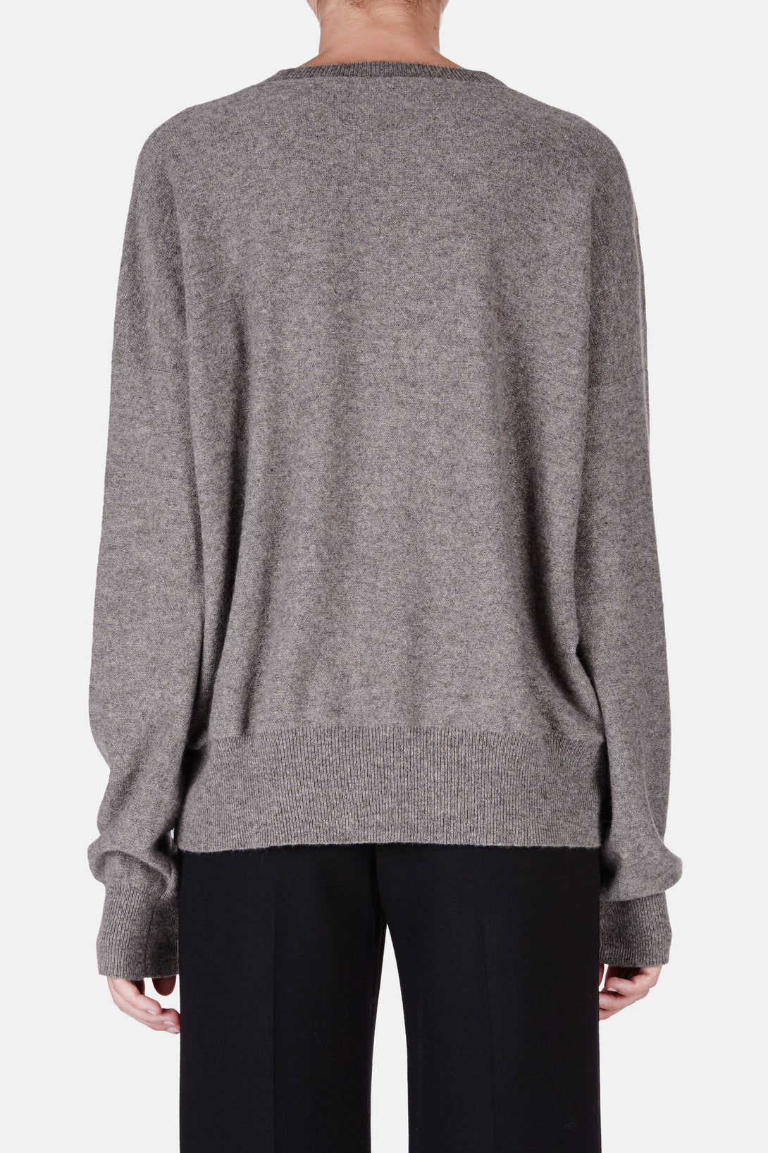 Sweater 16 Exposed Seam Crewneck - Slate – The Line