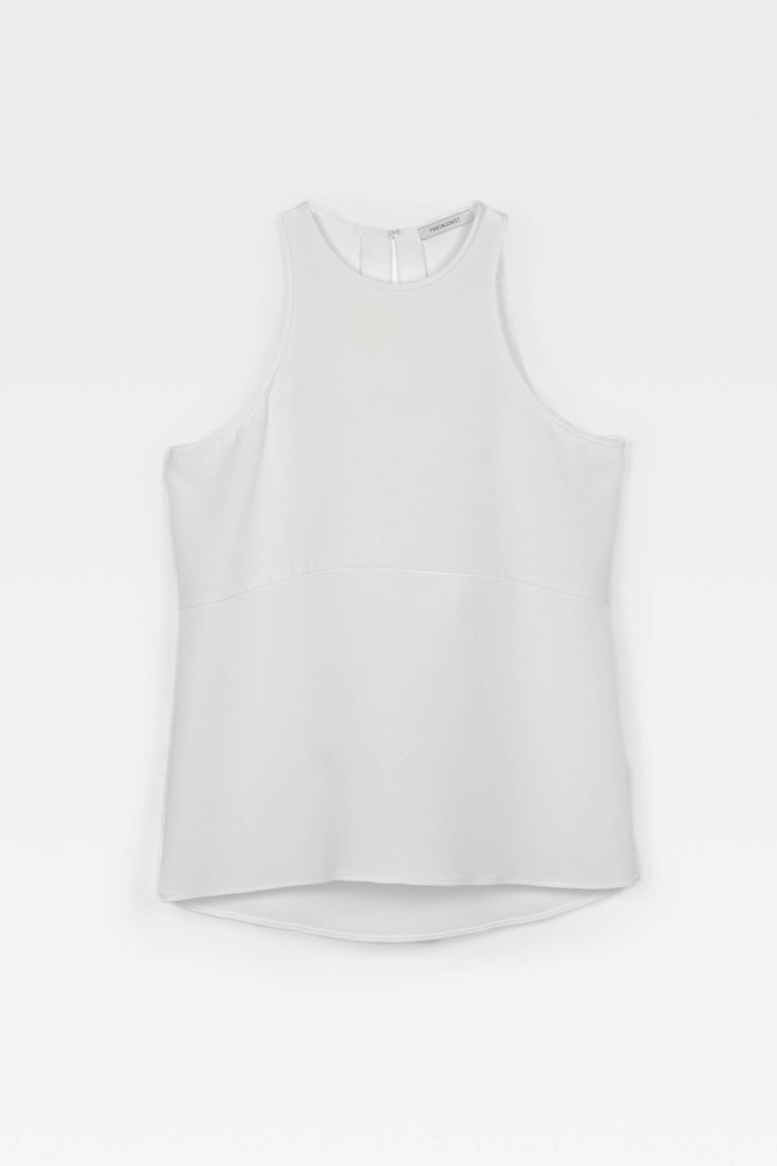 Tank 01, 4-Ply Silk Crepe - White – The Line