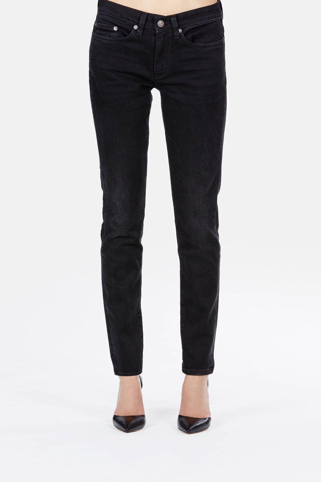 dark black skinny jeans