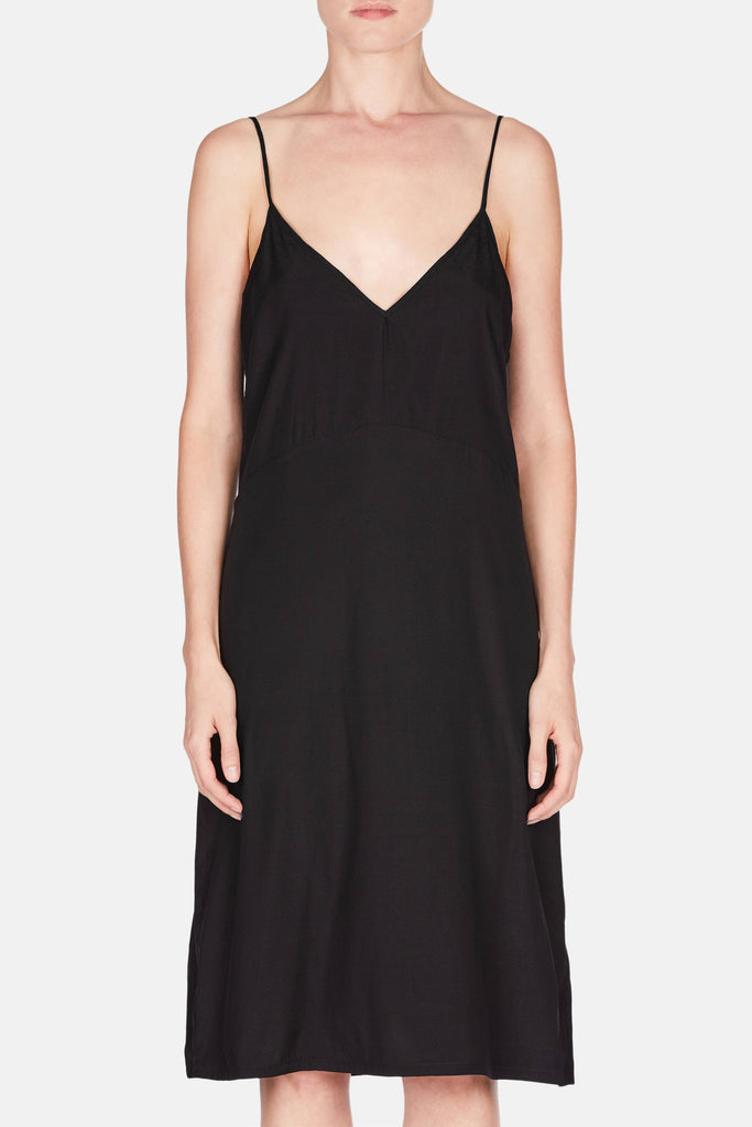 Slip Dress - Black – The Line