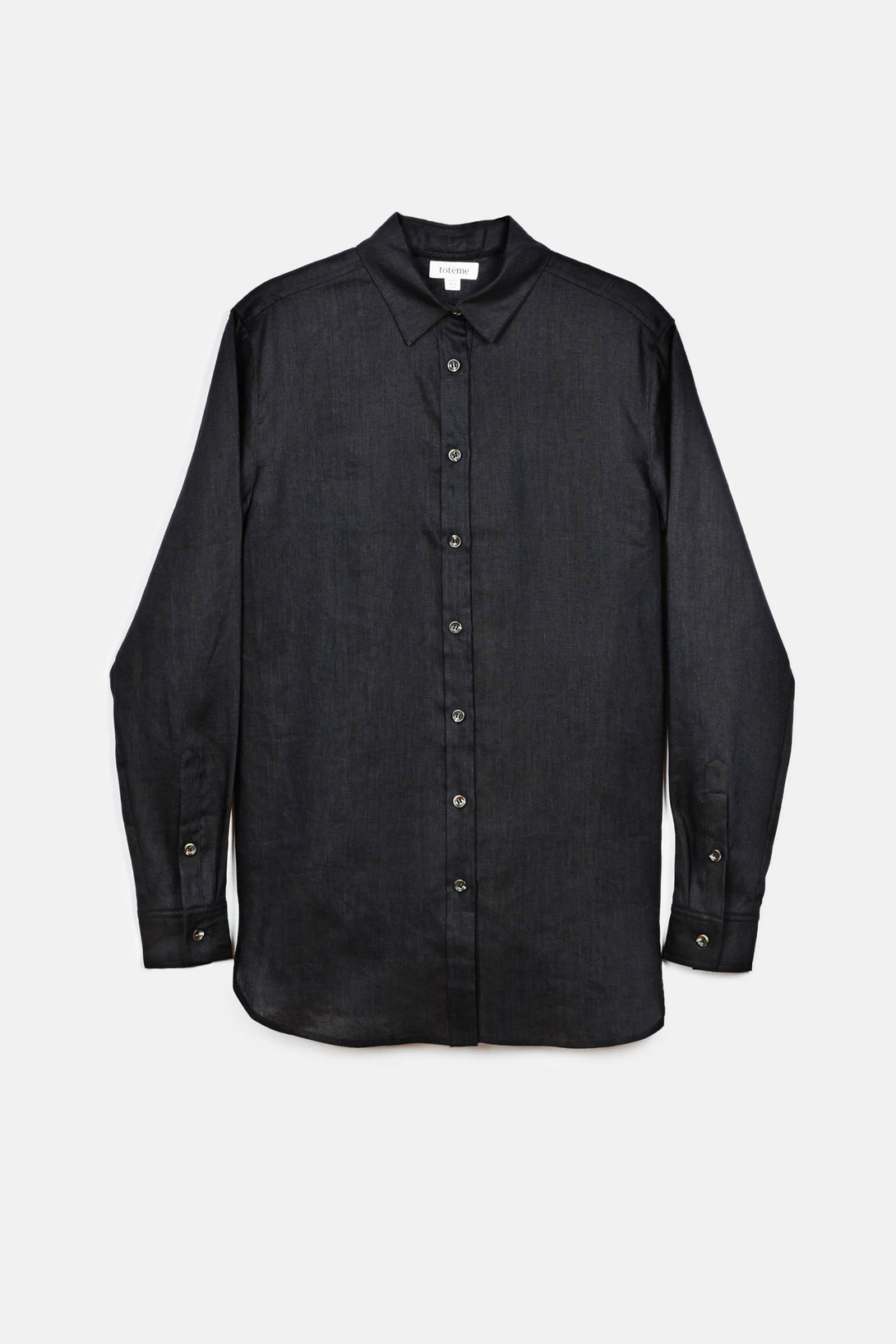 Montauk Shirt - Black Washed Linen – The Line