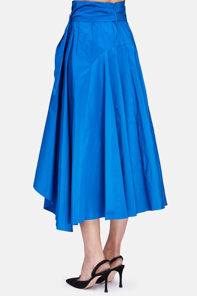 Taffeta Skirt - Bright Blue – The Line