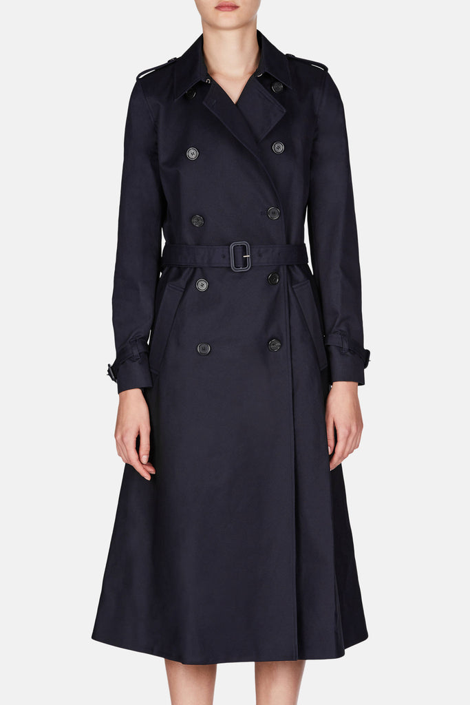 Brighton Trench - Dark Navy – The Line