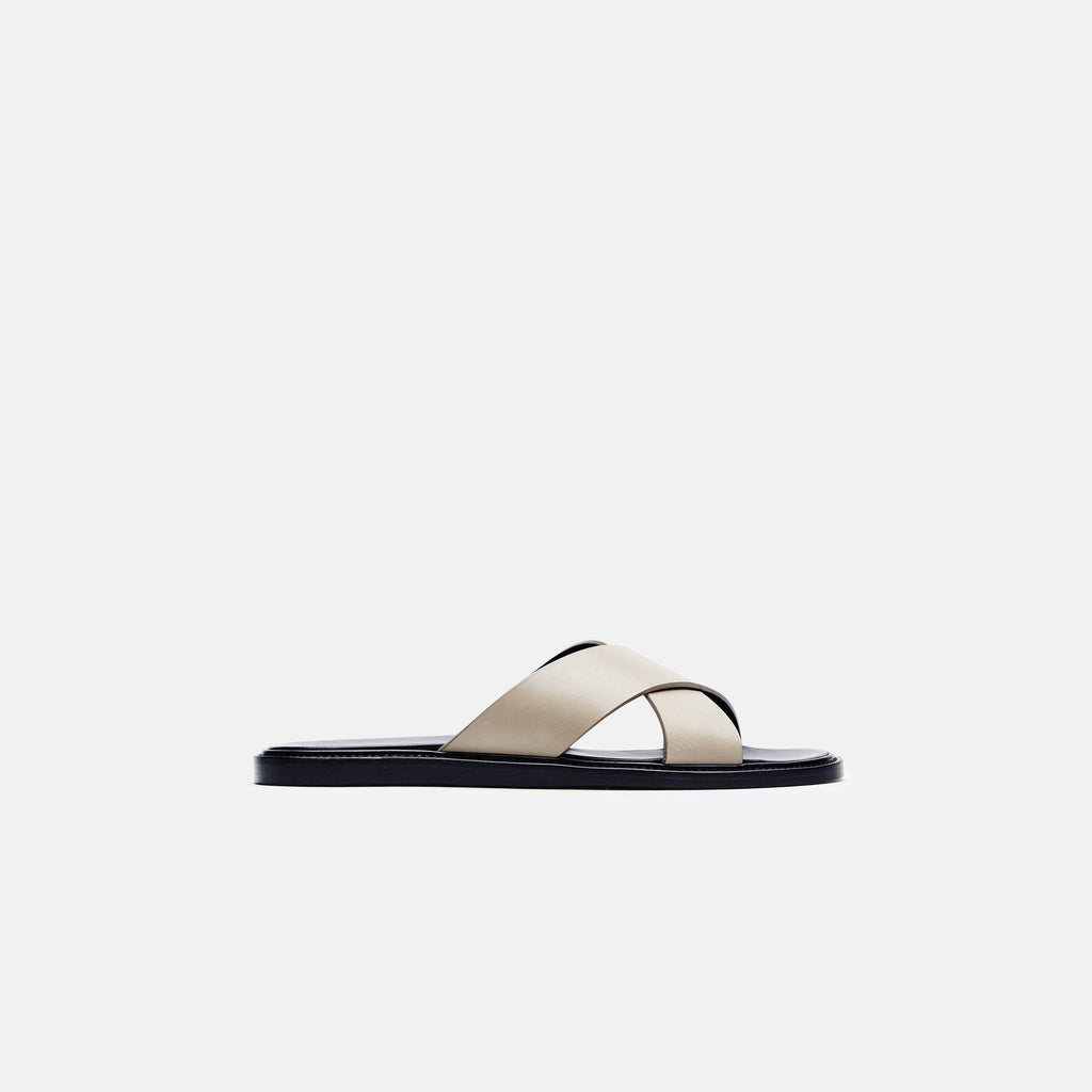 Cross Sandal - Olive – The Line