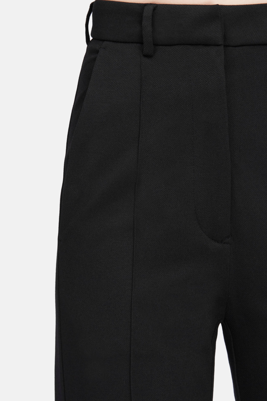High Waist Tux Pant - Black – The Line