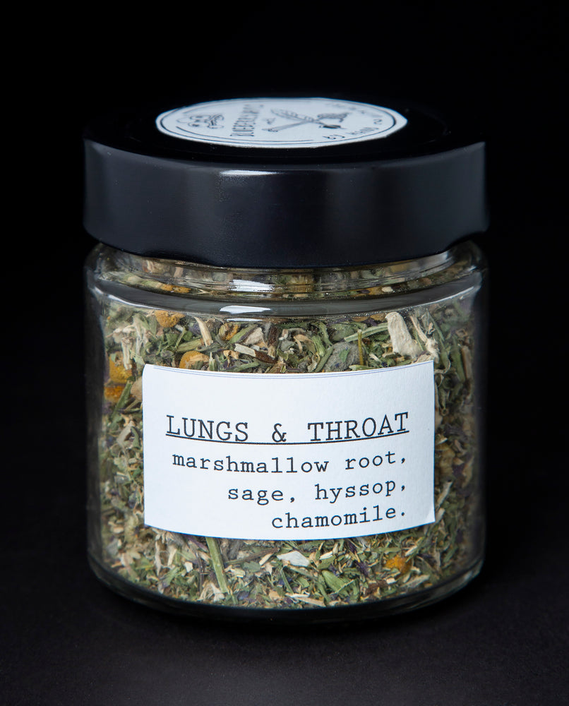 Lungs & Throat Herbal  Infusion | BLUEBERRYJAMS