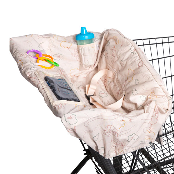 Mickey mouse discount shopping cart cover