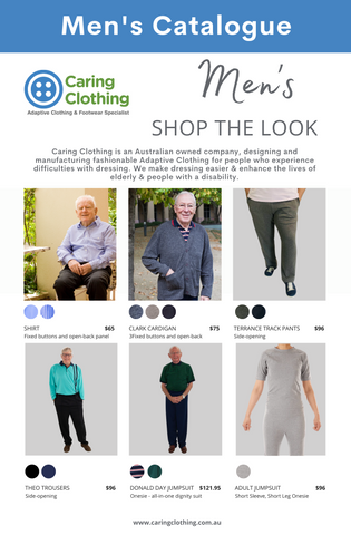 Caring Clothing Men's Catalogue