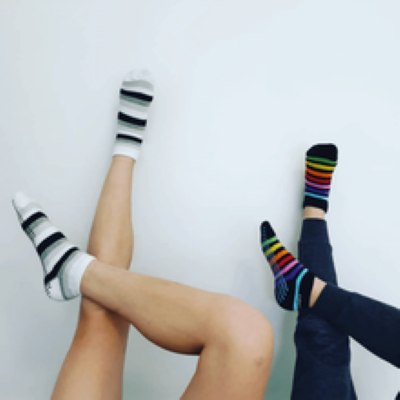 Gripperz Adult Non-Slip Active Ankle Socks