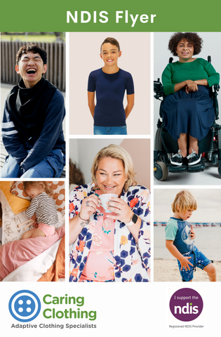 Caring Clothing - NDIS Flyer