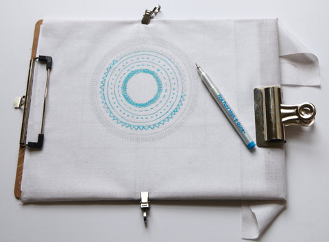 How to Transfer a PDF Embroidery Pattern Onto Fabric – Club Chainstitch