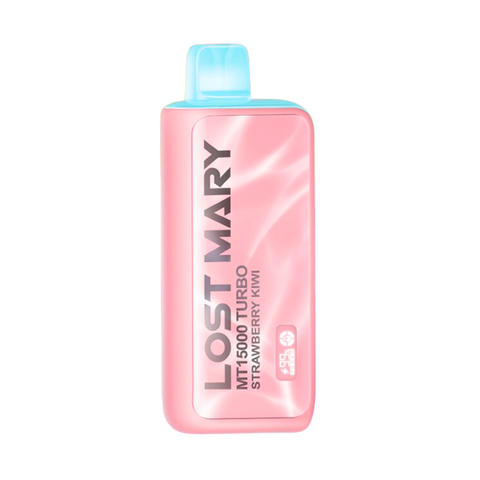 lost mary mt15000 starwberry kiwi pink disposable device with blue tip
