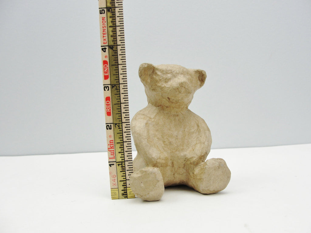 paper mache teddy bear