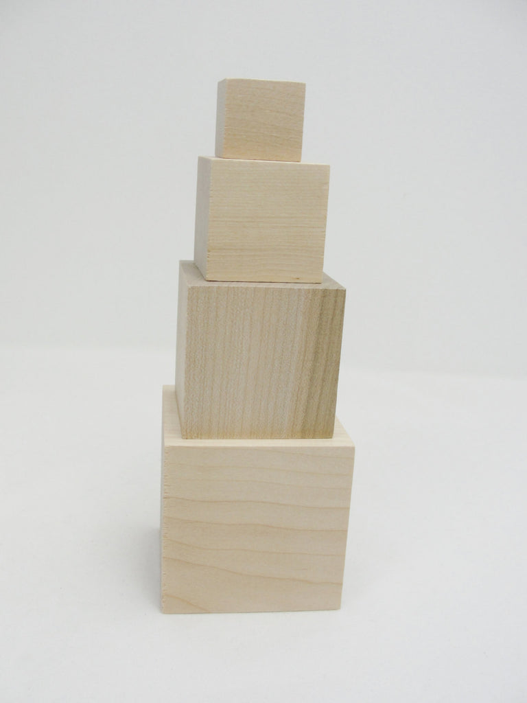 1 inch wooden blocks