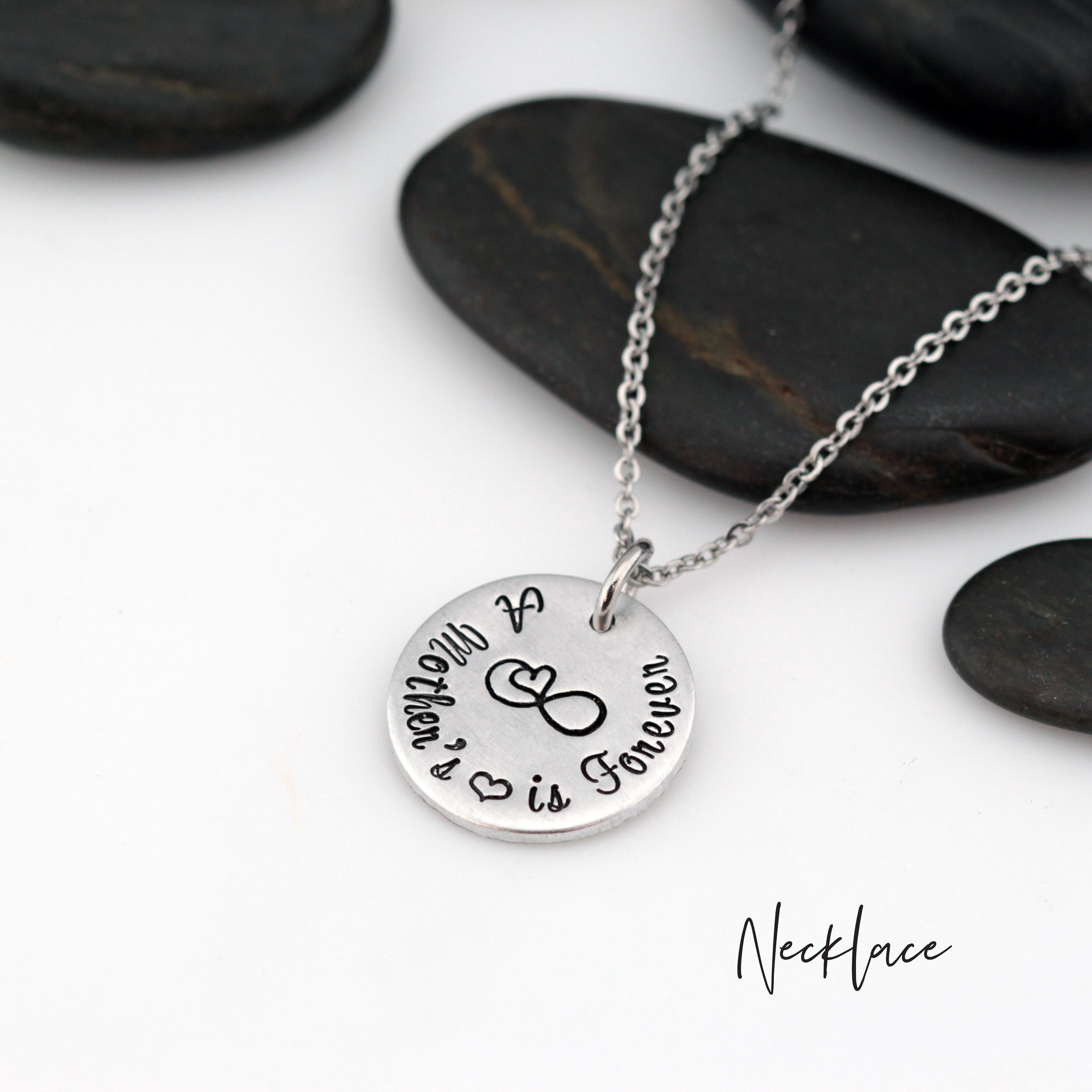 a mother's love is forever necklace