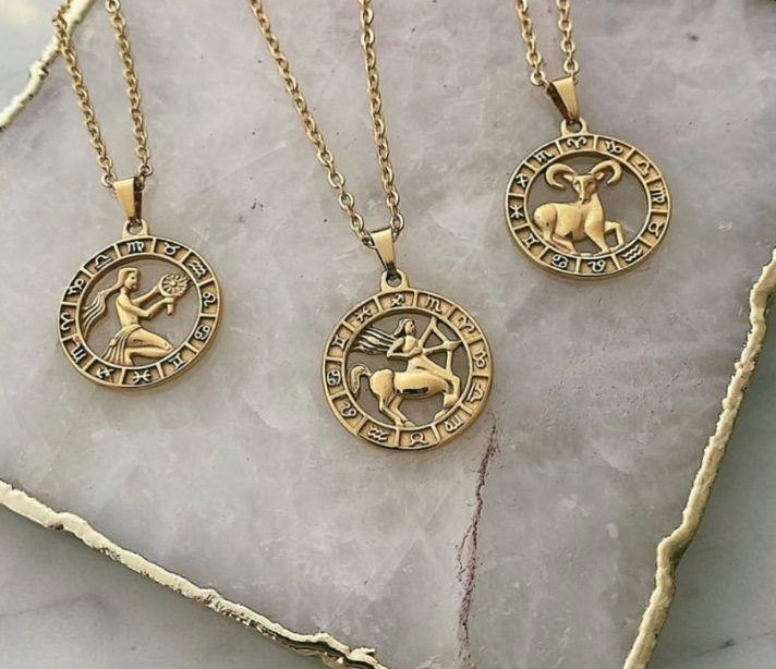astrology necklace for couples