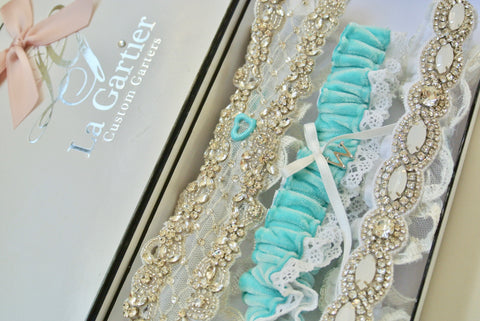 custom wedding garter 